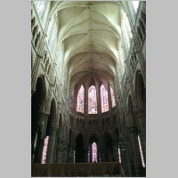 Soissons, Kathedrale, Chor, Blick von W,  Foto Heinz Theuerkauf.jpg
